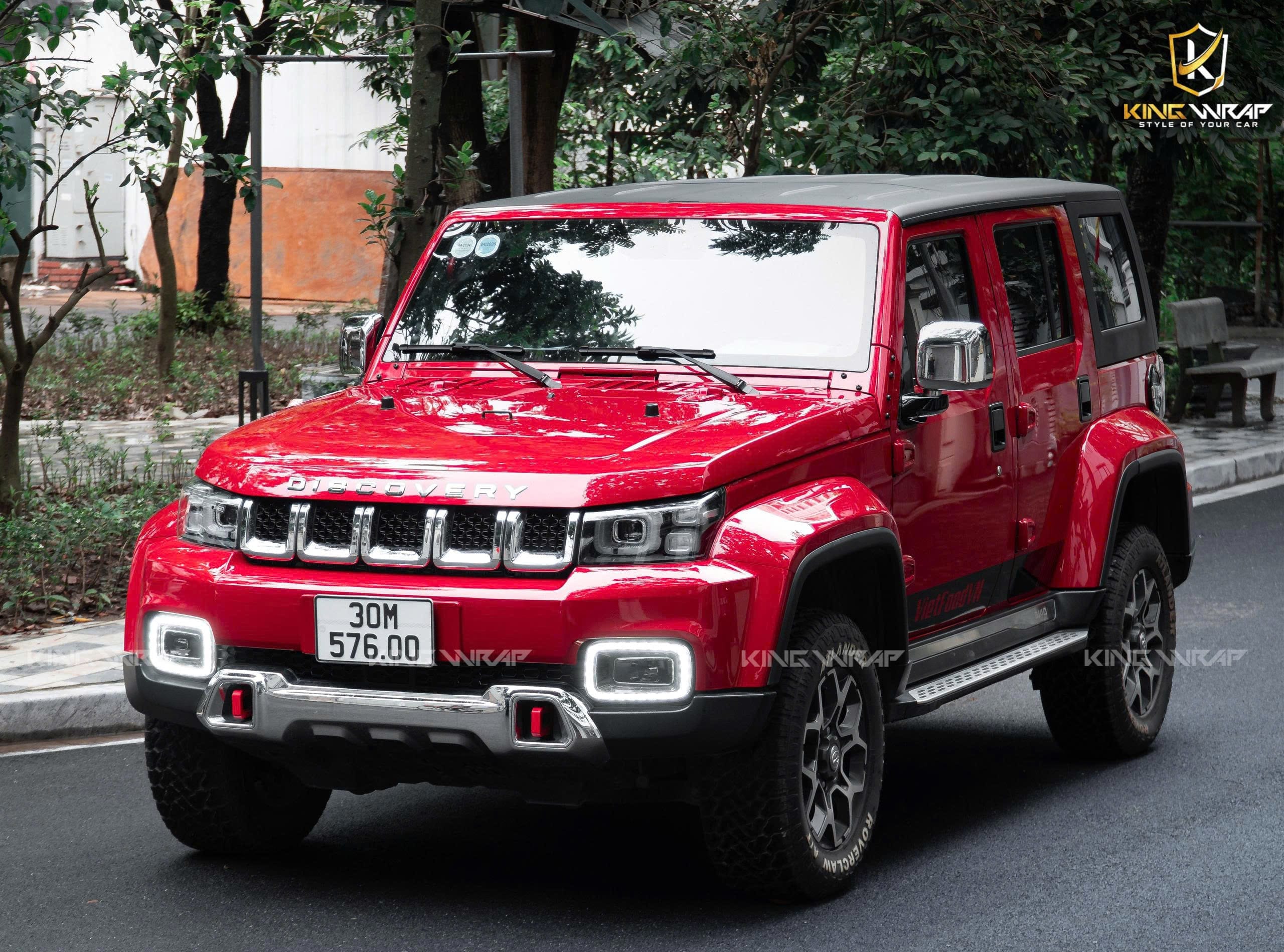 BAIC BJ40L Nâng Cấp Âm Thanh Với DSP