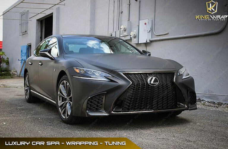 Dán decal đổi màu ô tô Lexus siêu thời trang