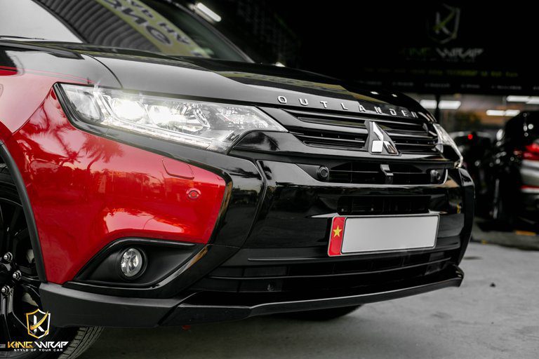 Dán decal xe oto style Maybach Mitsubishi Outlander