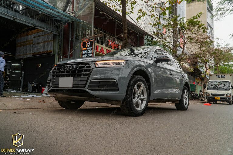 Decal ô tô đẹp giá rẻ AUDI Q5 đổi màu Xám Bóng CG03HD