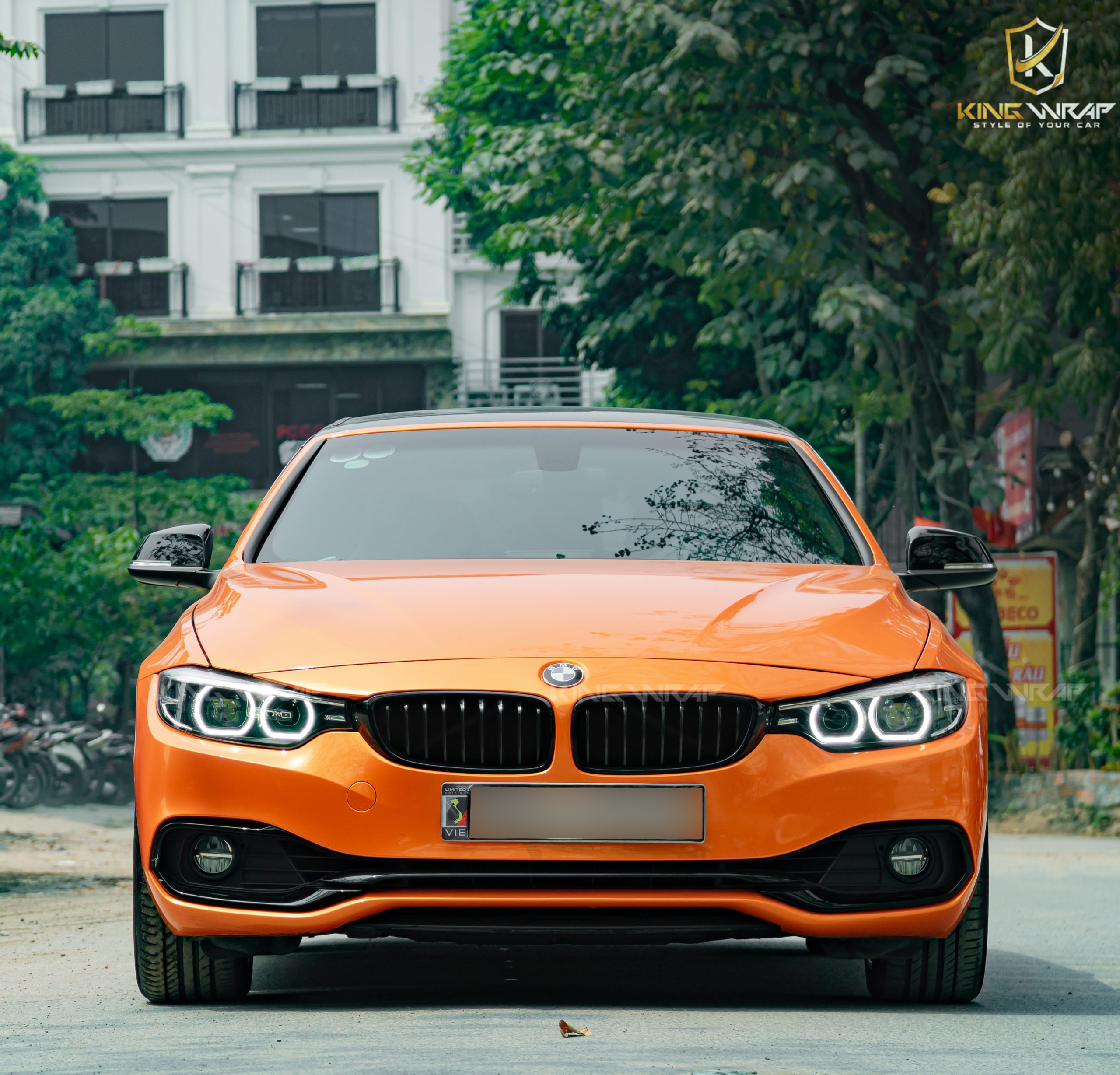 Dán Đổi Màu Cam BMW X3 Cá Tính – Thể Thao