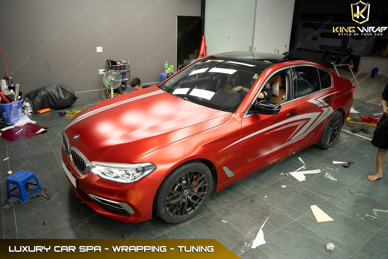 Hai anh em Song Sinh lên bộ tem sườn tuyệt đẹp BMW 530i
