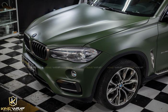 Dán decal đổi màu ô tô BMW X6
