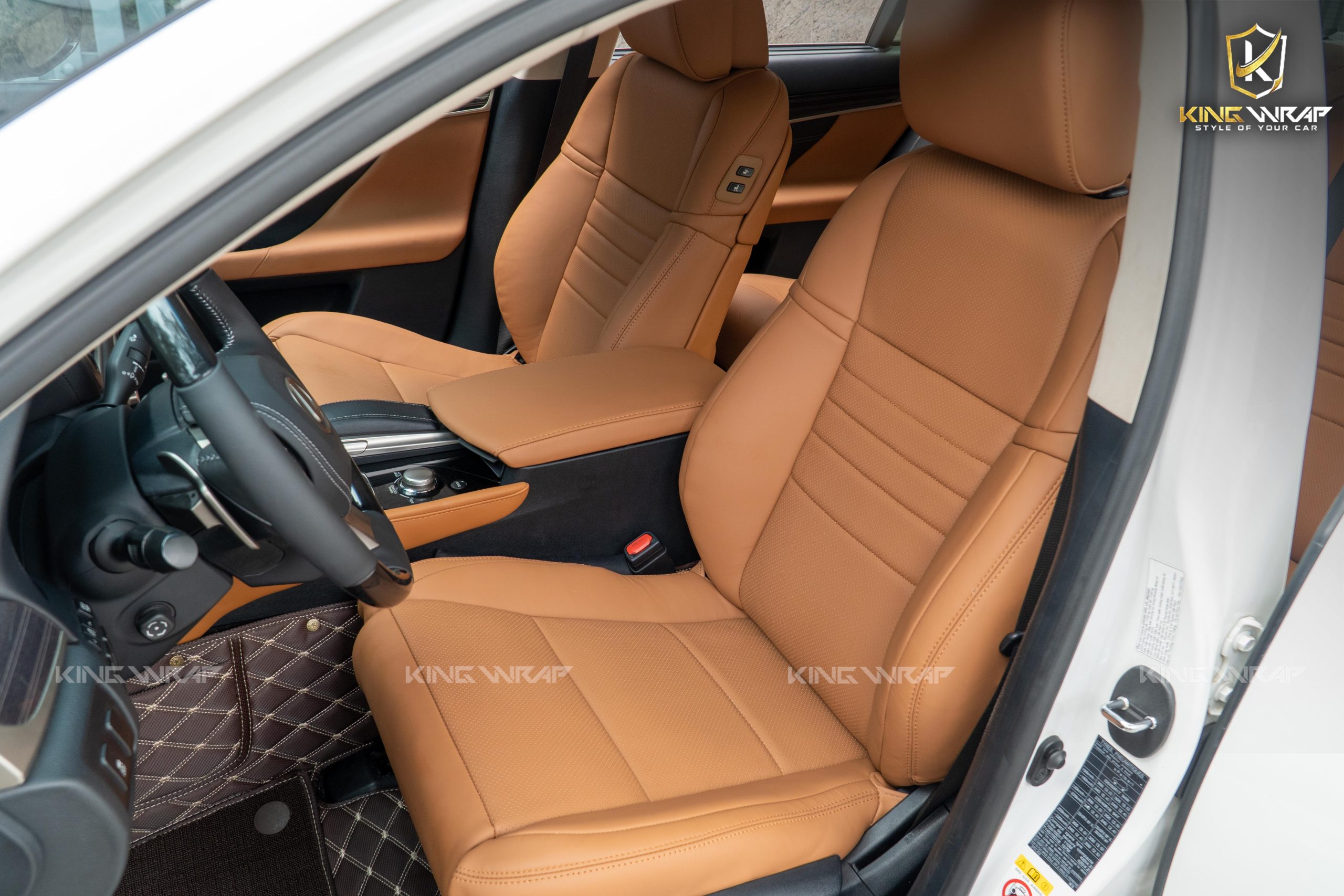 Bọc Ghế Da Bò Ý Lexus RS350 Đẳng Cấp Tuyệt Đối