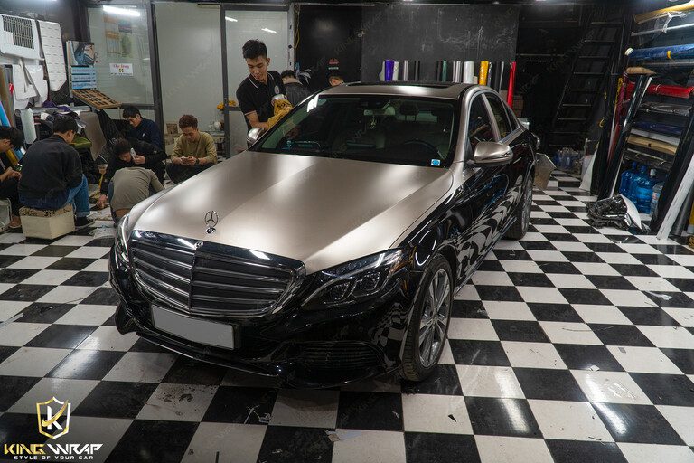 Decal dán xe ô tô đẹp giá rẻ Mercedes C250
