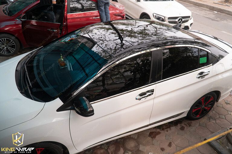 Dán nóc Panorama ô tô Honda City