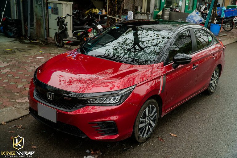 Dán nóc ô tô Honda City