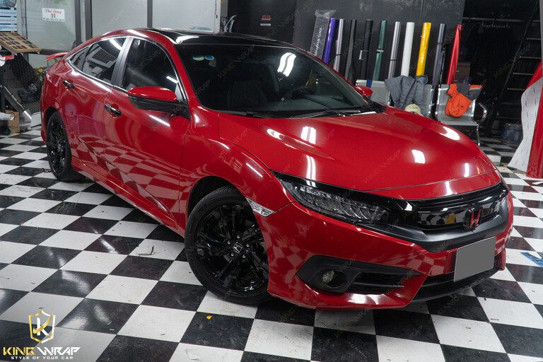 Dán decal đổi màu ô tô Honda Civic