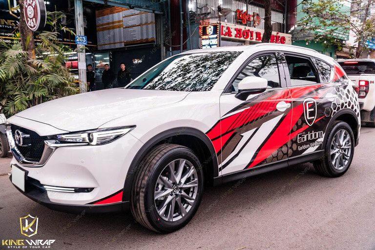 Dán Tem xe oto đẹp giá rẻ Mazda CX5