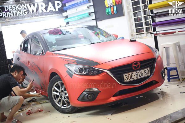 Dán đổi màu Mazda 3
