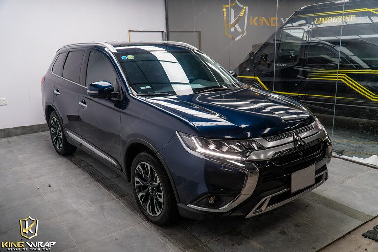 Dán decal đổi màu oto Mitsubishi Outlander