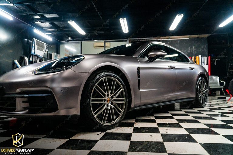 Dán decal xe oto đẹp giá rẻ Porsche Panamera
