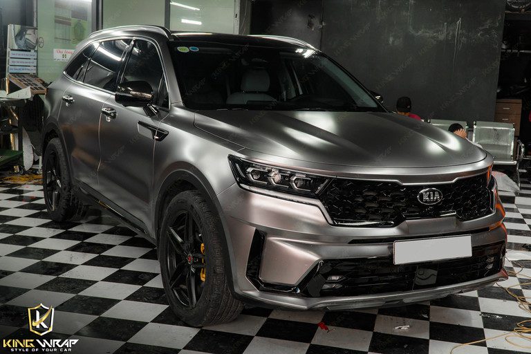 Dán đổi màu ô tô KIA SORENTO tại Hà Nội