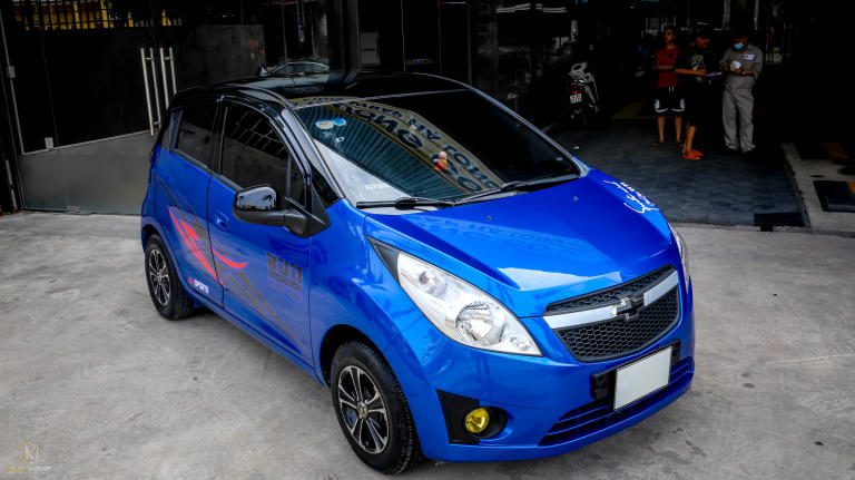 Tem xe ô tô Chevrolet Spark