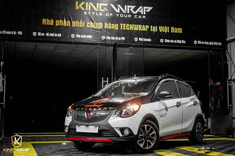 Mẫu tem dán xe ô tô đẹp giá rẻ VinFast