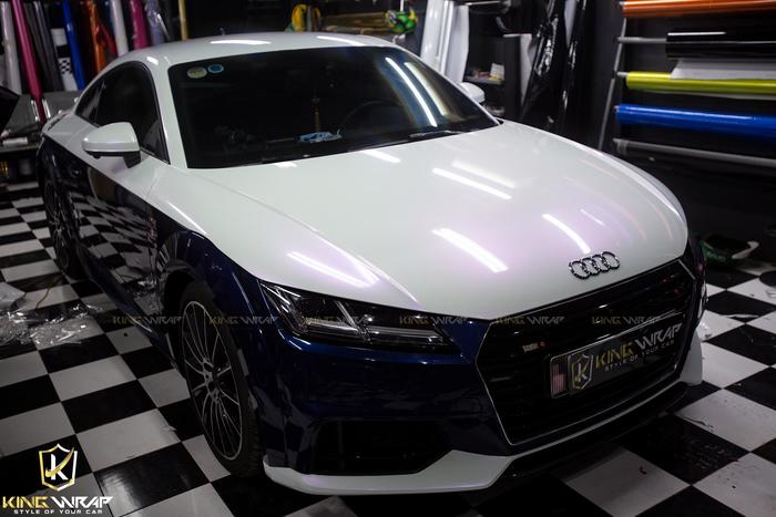 Dán decal đổi màu ô tô Audi TT style Maybach