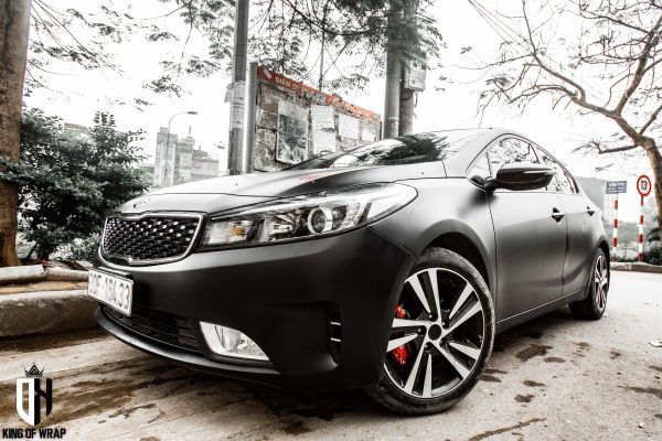 Decal Đổi Màu Matte Black Kia Cerato