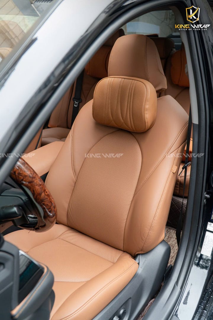 Bọc da bò nội thất Camry