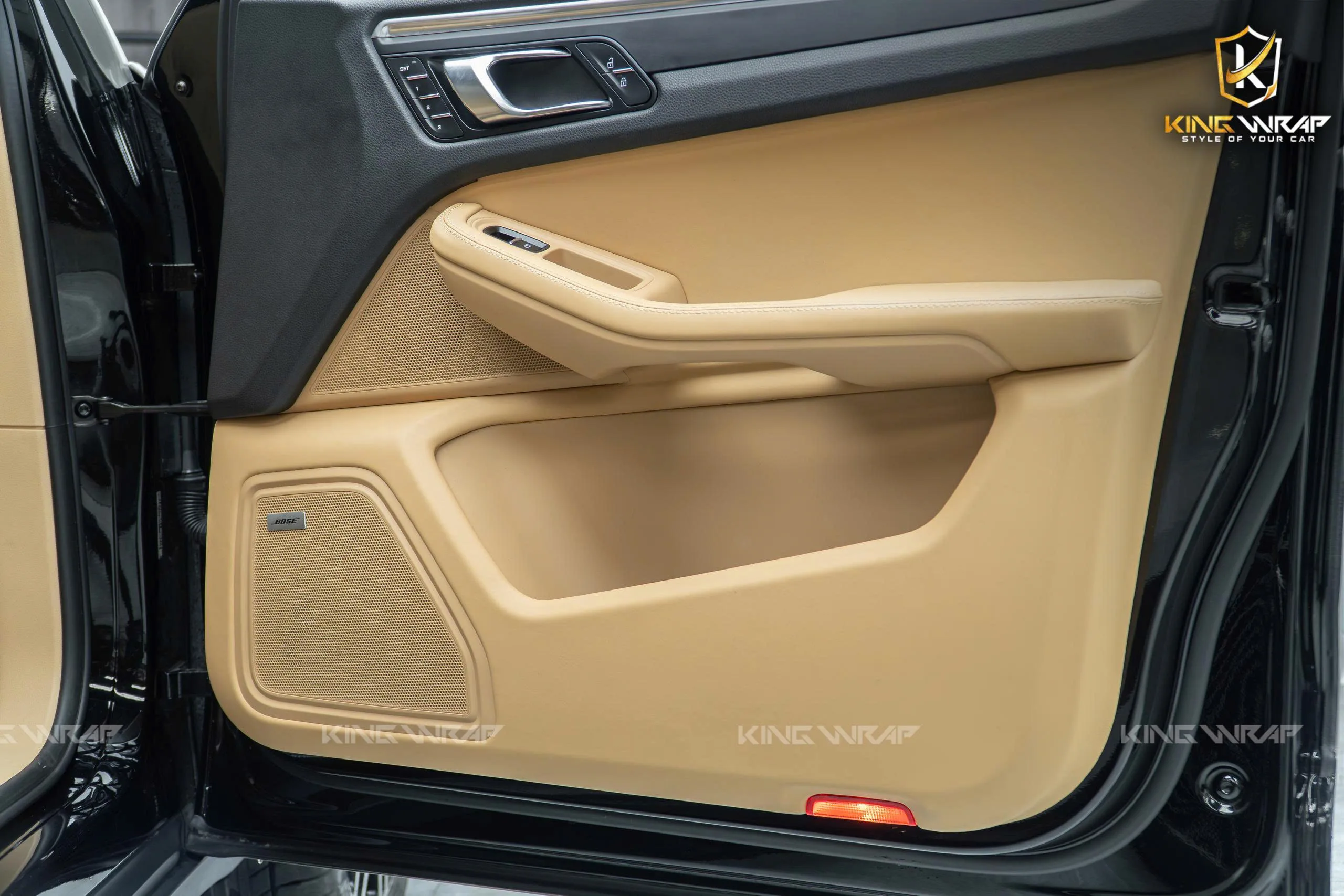 Porsche Cayenne Bọc Ghế Da Bò Ý - Đổi Màu Nội Thất - Thảm Sàn Nappa