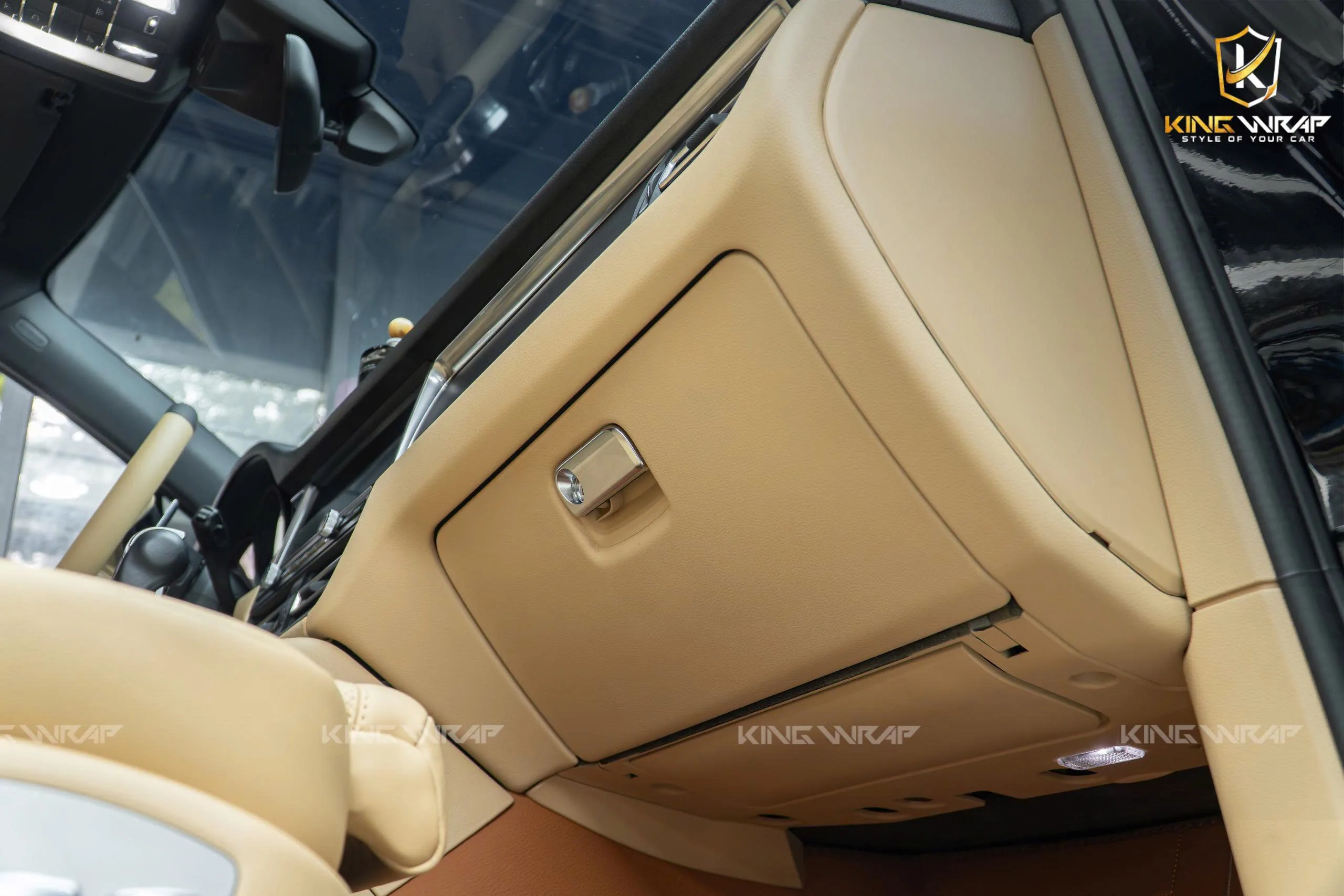 Porsche Cayenne Bọc Ghế Da Bò Ý - Đổi Màu Nội Thất - Thảm Sàn Nappa