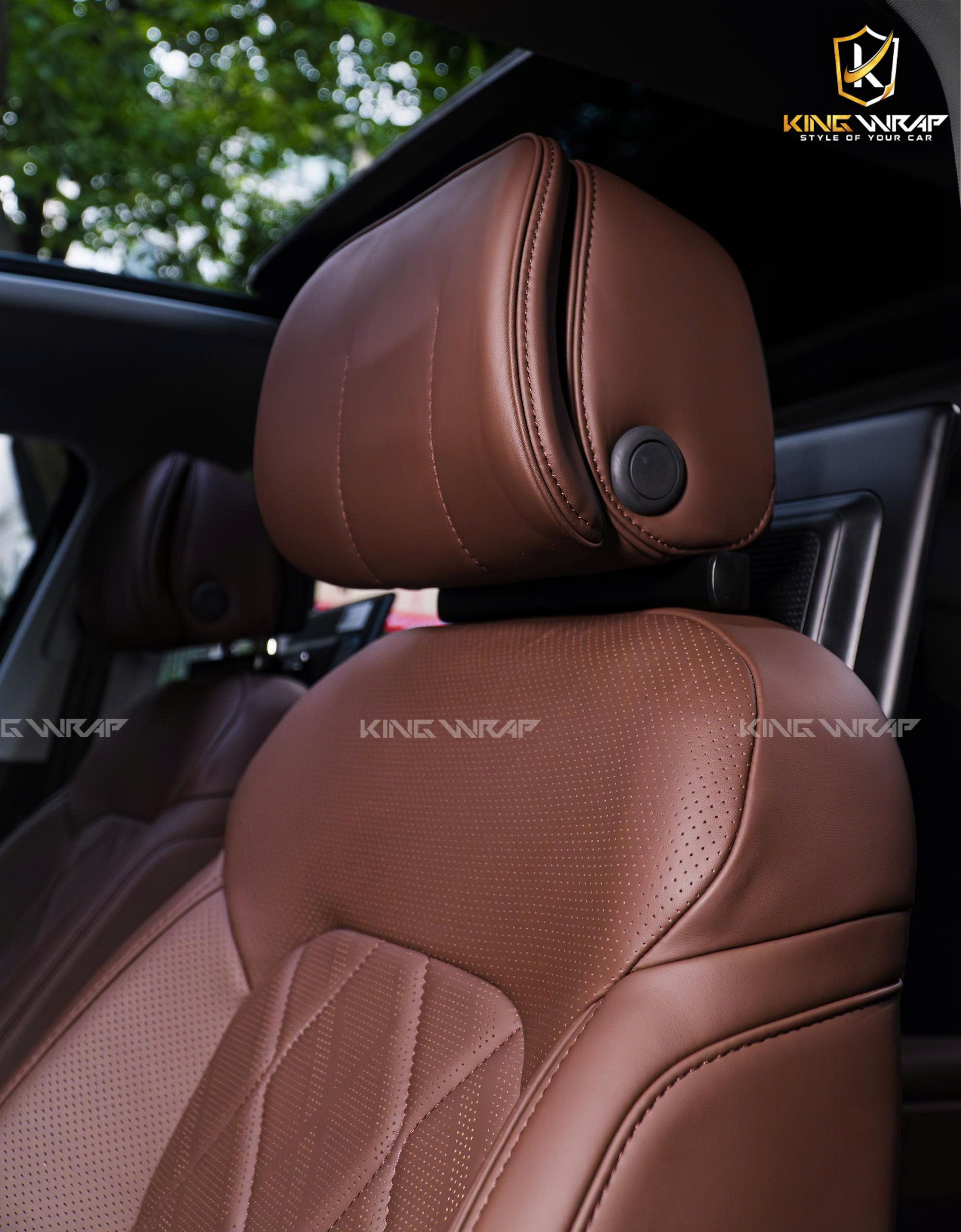 Bọc Da Bò Ý – Độ Ghế VIP – Đổi Màu Nội Thất – Thảm Sàn Nappa Xe Teramont