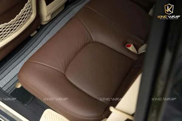 Bọc da bò Ý, thảm sàn Nappa xe Land Cruiser LC200 tại Hoàng Kim Phát