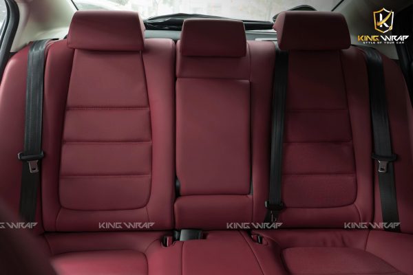 Bọc da ghế, bọc da vô lăng phím còi và đổi màu nội thất cho Mazda 6
