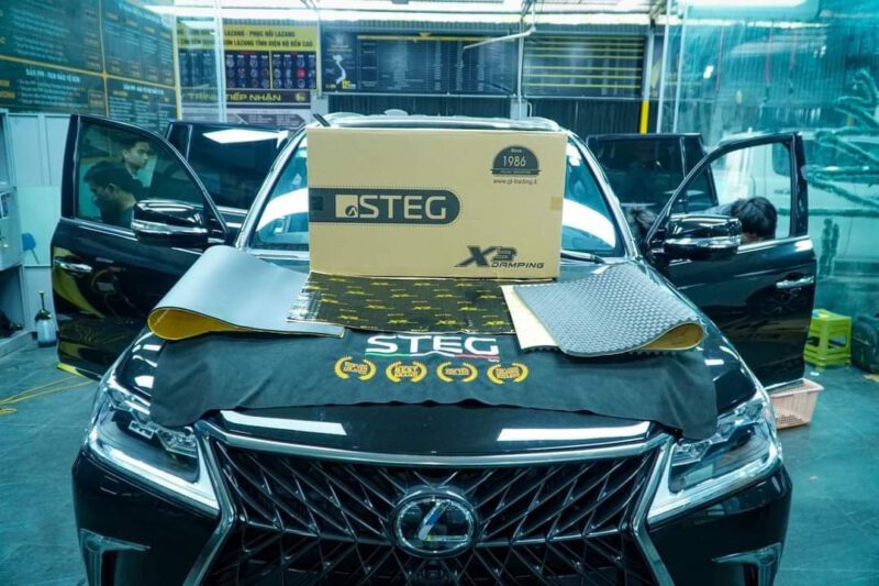 Cách âm chống ồn Lexus Lx570