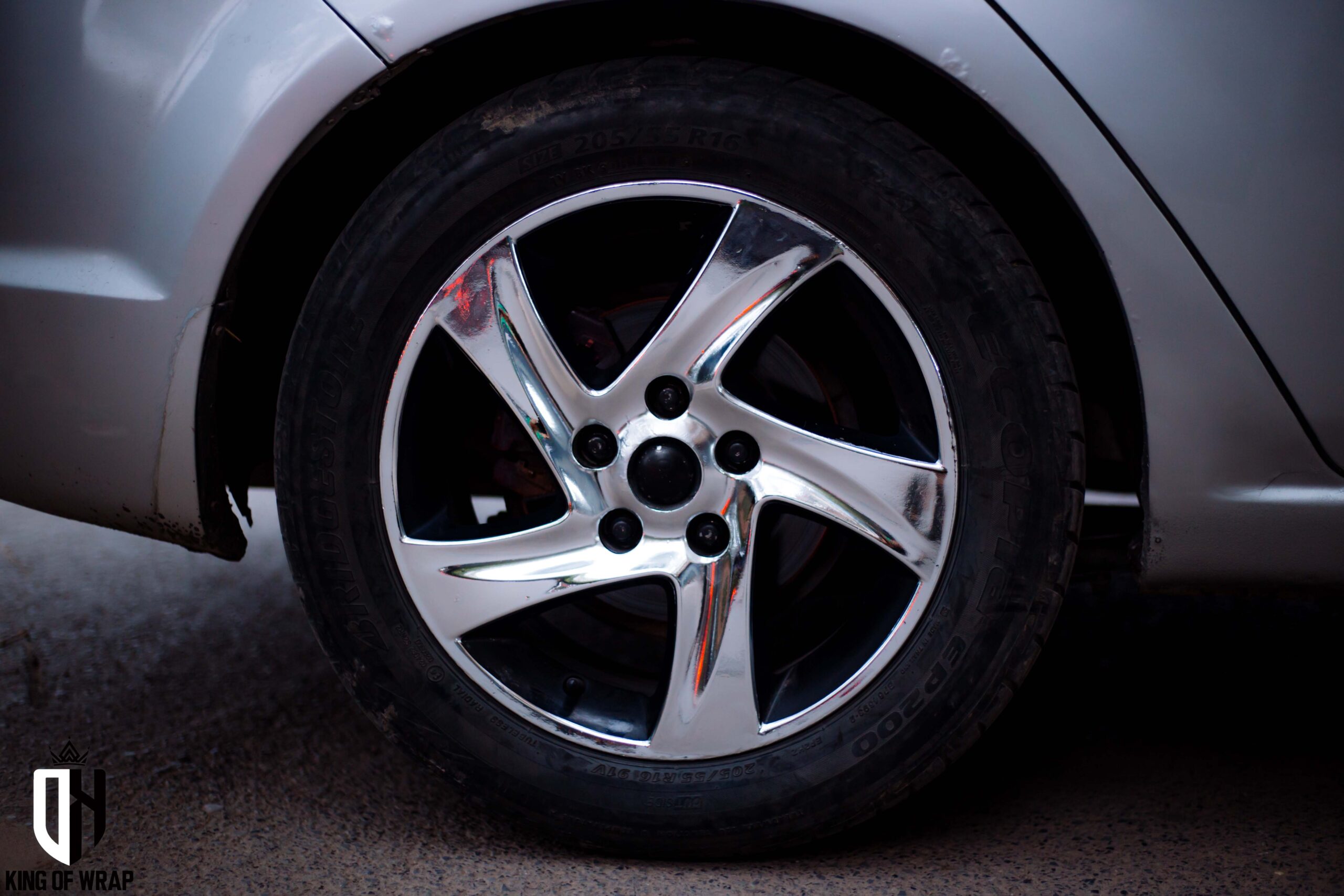 Các Mẫu Lazang Chrome Bạc