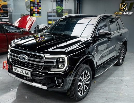Dán PPF và độ sàn da Nappa xe Ford Everest Platinum: Đẳng cấp xứng tầm SUV hạng sang
