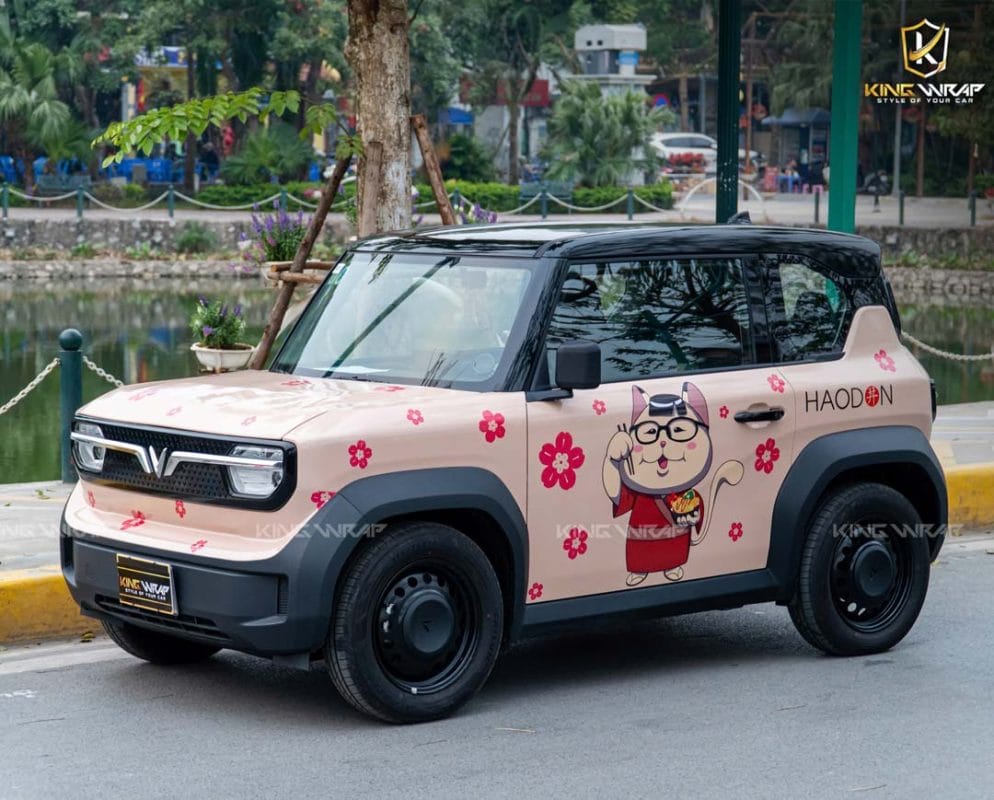 Wrap Đổi Màu VinFast VF3 Nghệ An