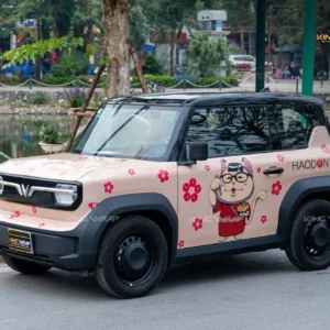 Dán Tem Ô Tô VinFast VF3 Cá Nhân Hóa Phong Cách