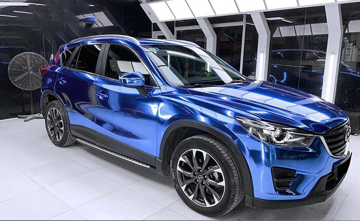 Dán decal đổi màu oto Mazda CX5 đẹp giá rẻ