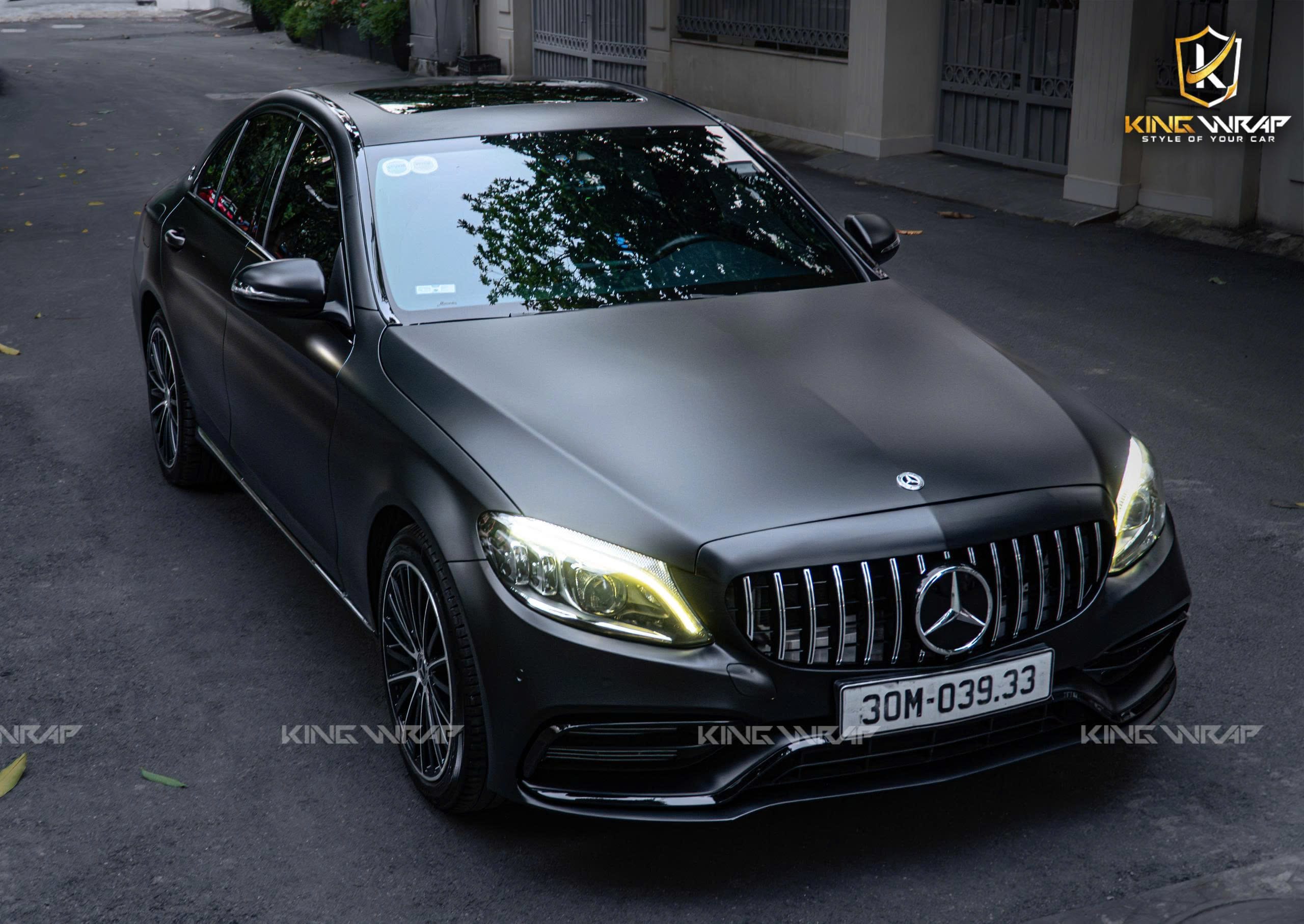 Độ body kit C63 xe Mercedes C200 đẳng cấp chuẩn dân chơi