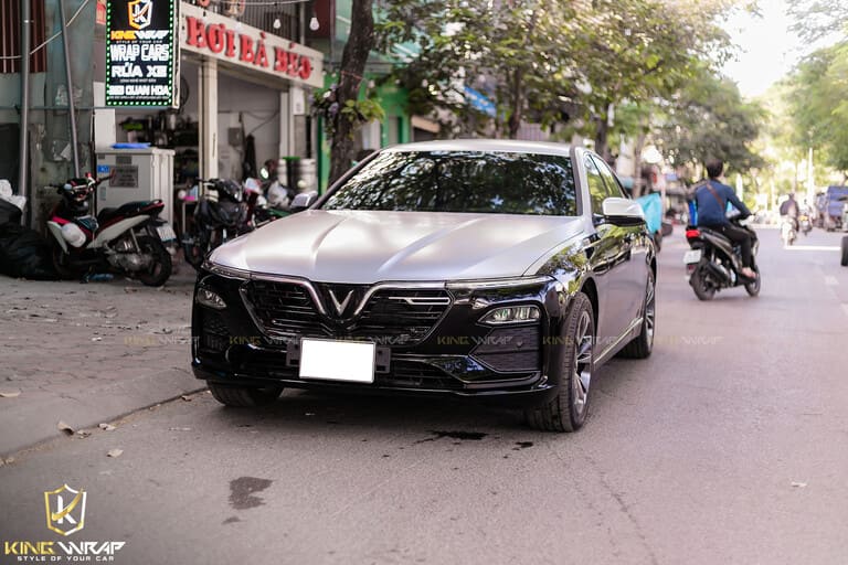 Dán đổi màu ô tô Lux A2.0 kiểu maybach VCH411s