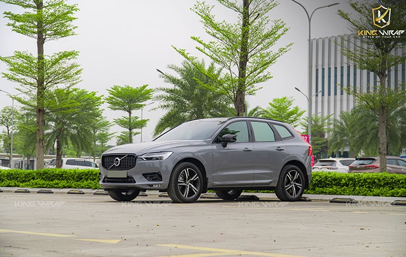 Dán Đổi Màu Ô Tô Volvo XC60 Xám Xi Măng