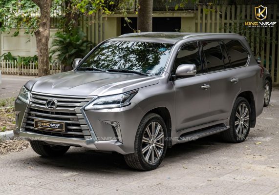 Dán Đổi Màu Xám Nòng Súng Lexus LX570