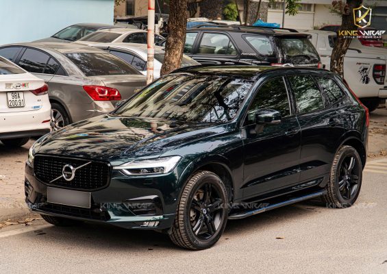Dán Đổi Màu Xanh Đen Volvo XC60 Bí Ẩn – Cuốn Hút