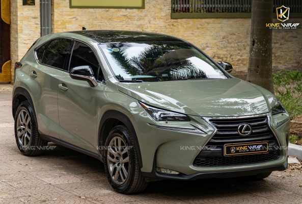 Dán Đổi Màu Xanh Lexus NX200t Phong Cách Thể Thao