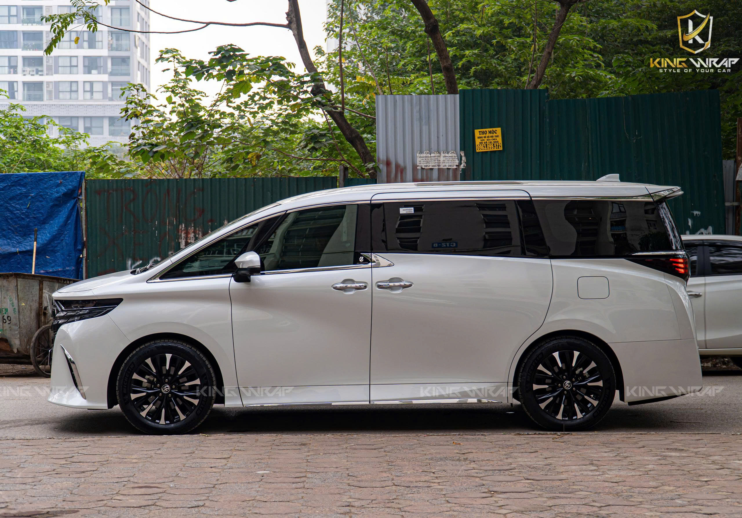Dán PPF TeckWrap Toyota Alphard – Nâng Tầm Ngoại Thất