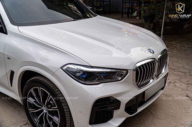 Dán ppf ô tô BMW X5 trắng