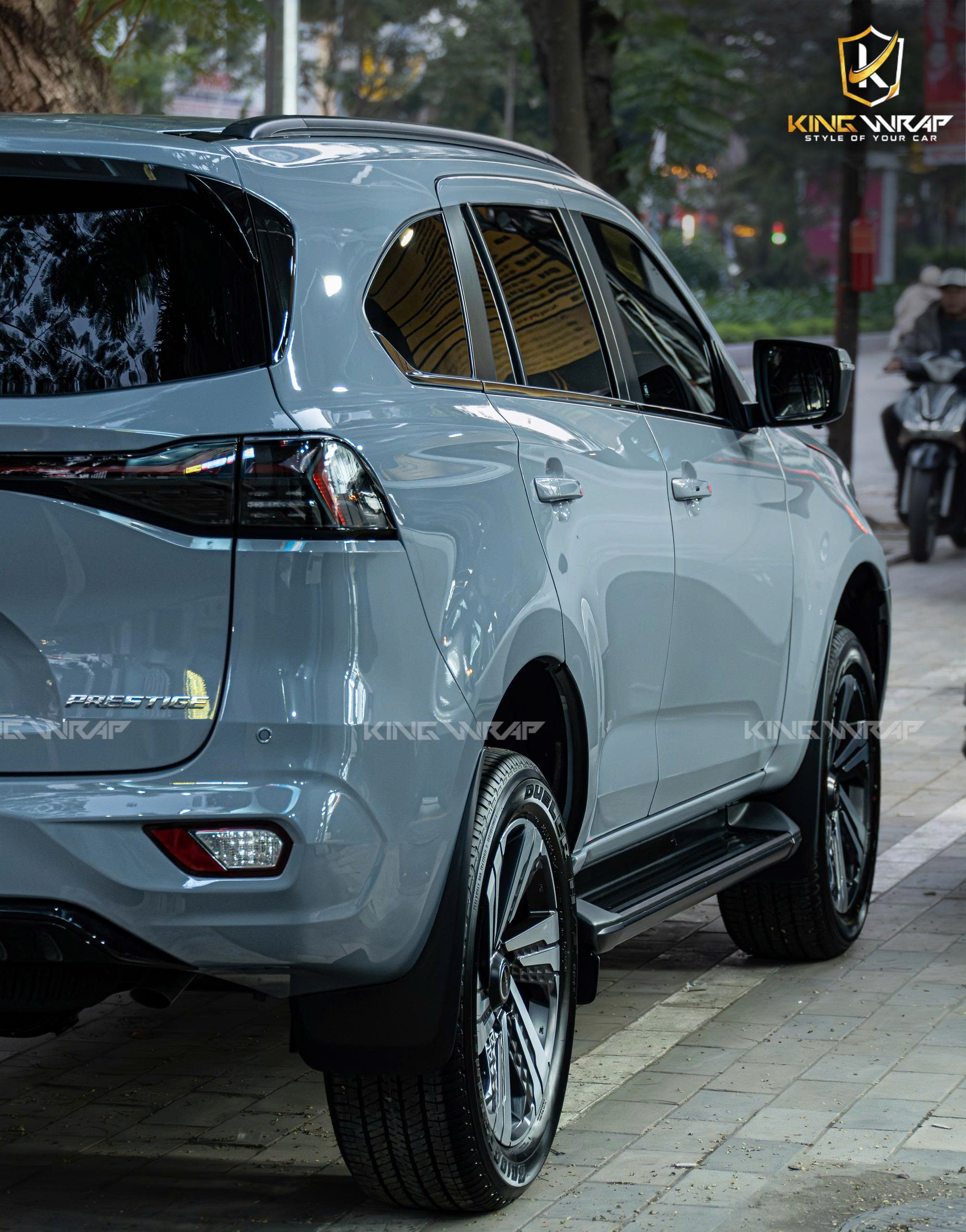 Dịch vụ dán PPF - phim cách nhiệt TeckWrap – thảm sàn Nappa cho ISUZU tại Hoàng Kim Phát
