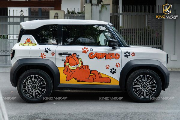 Dán tem xe VinFast VF3 tại KingWrap