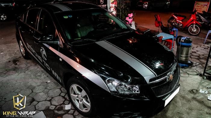 Dán tem sườn xe Chevrolet Cruze