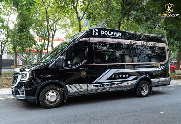 Dán tem xe Transit đẹp, ấn tượng: Nâng tầm phong cách cho “nhà di động” của bạn