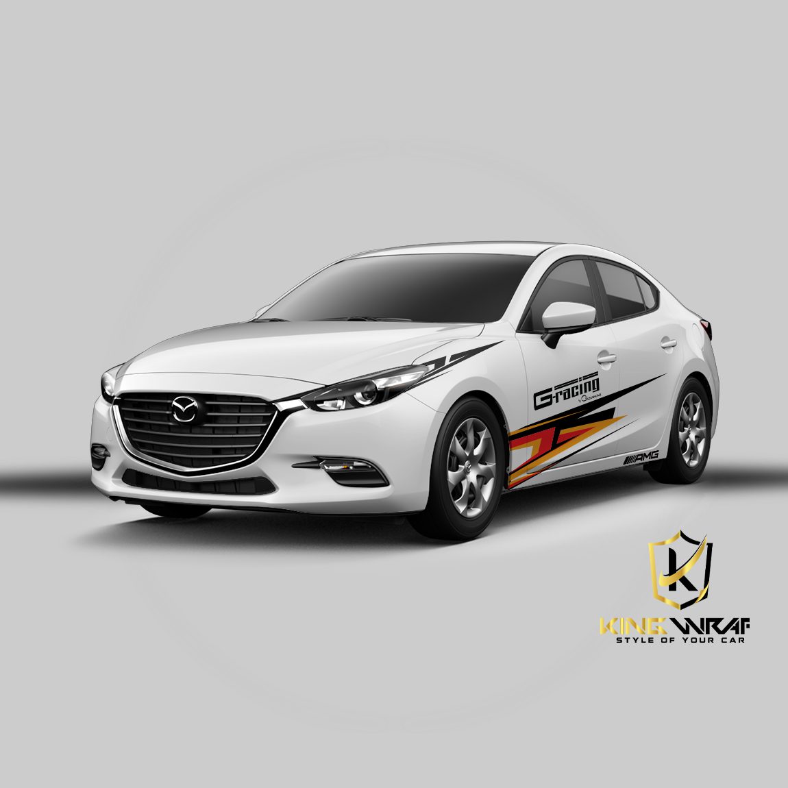 Decal Mazda 3 Thể Thao