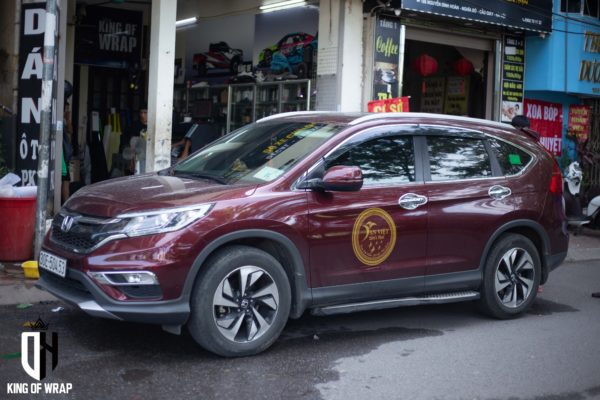 Decal Quảng Cáo Trên ÔTô Honda