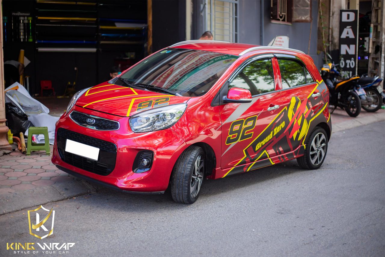 Decal Tem Xe Ô Tô Kia Morning