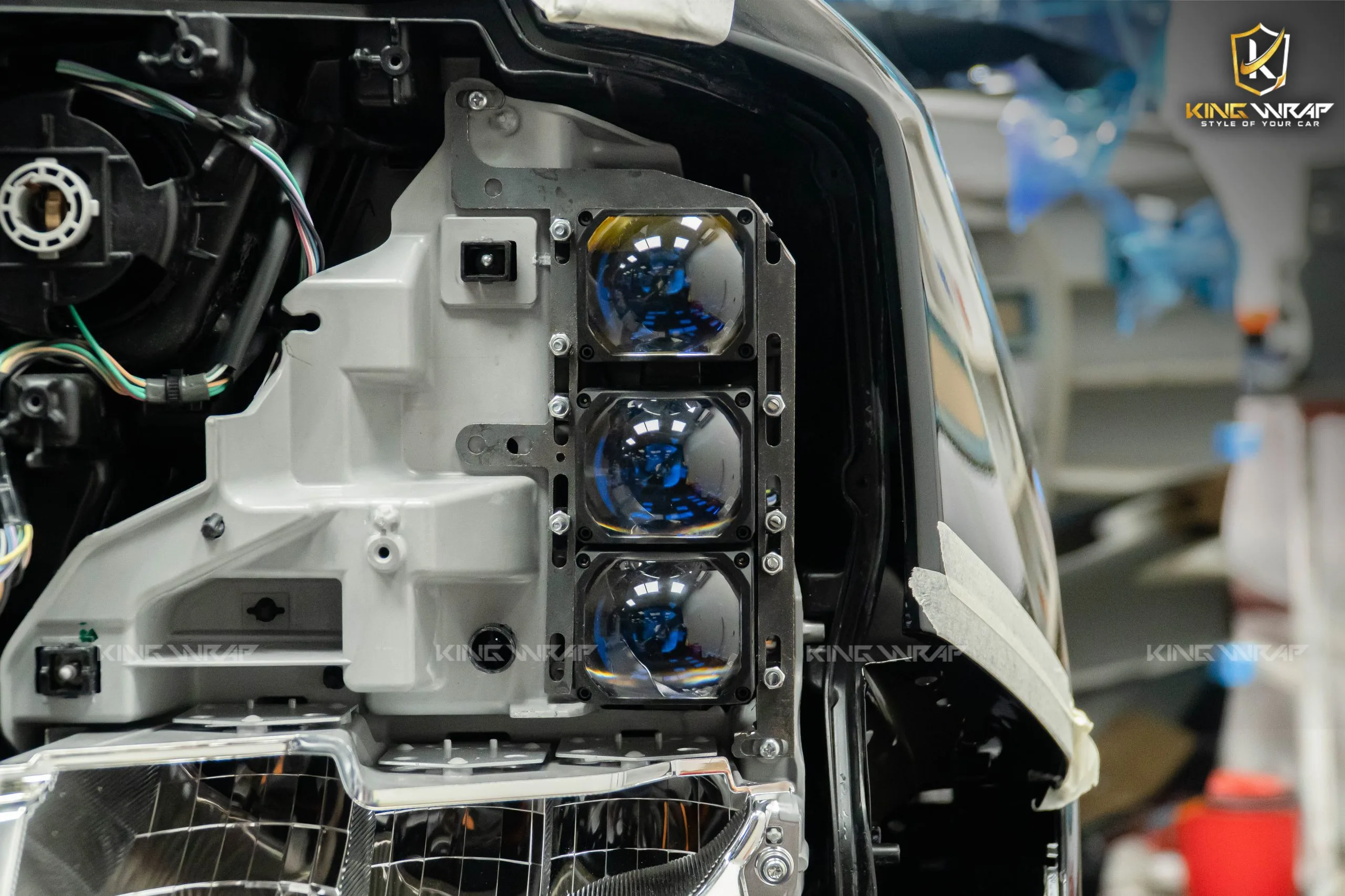 Độ Bi Led Ô Tô Ford Ranger - Tăng Sáng Vượt Trội, Hiệu Quả