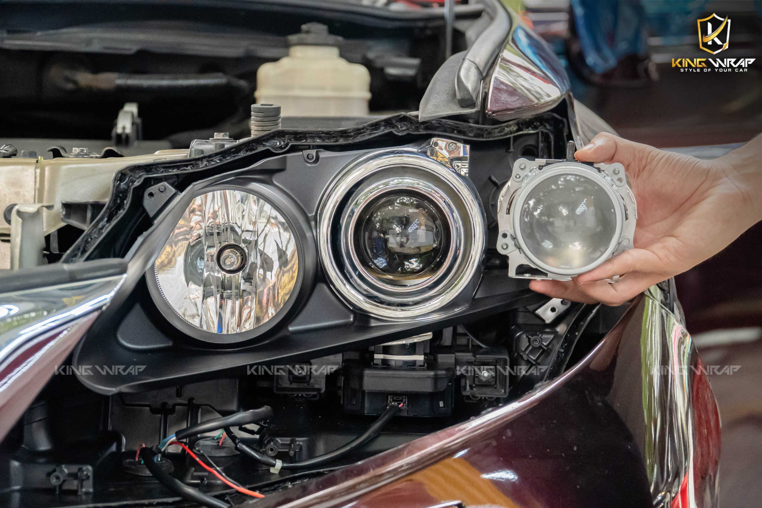 Độ Bi Led Lexus RX350 Đẳng Cấp Vượt Trội